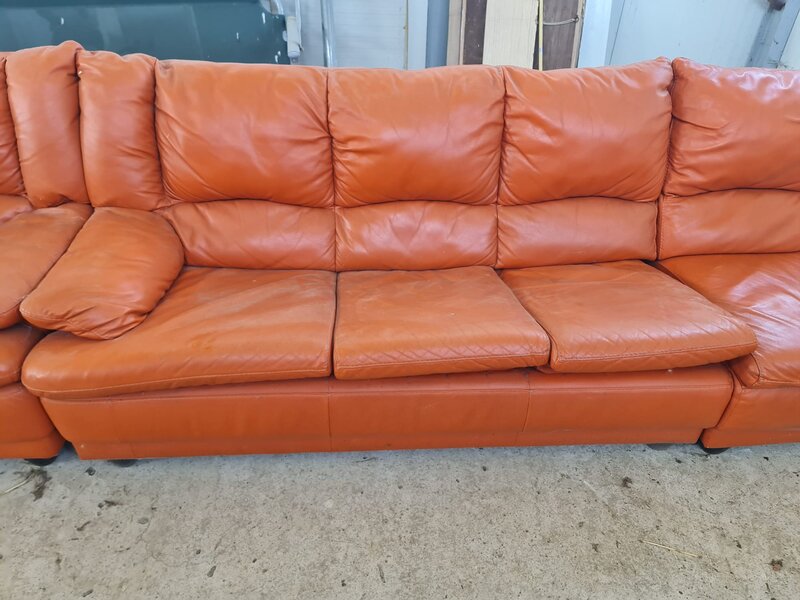 Horeca Bucuresti-canapele din piele second hand de vanzare
