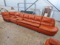 Horeca Bucuresti-canapele din piele second hand de vanzare